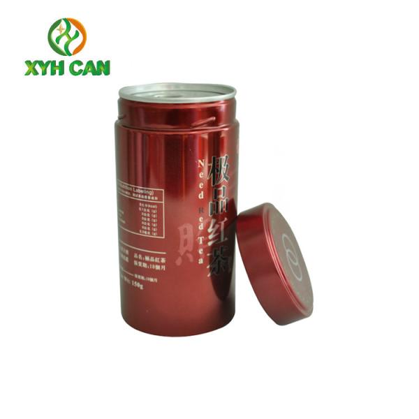 Buy cheap Tea Tin Can Mental Tinplate Organic Tea Storage Tins with Screw Cap from wholesalers
