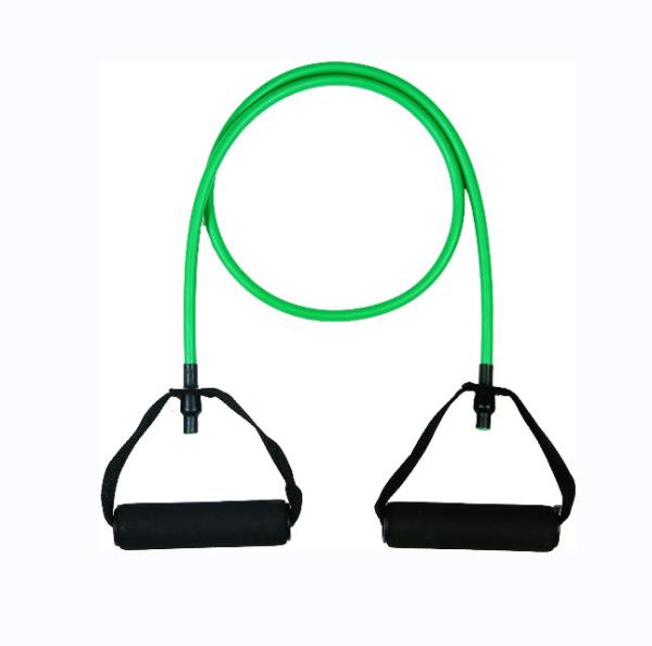 Buy cheap Green Foam Handles Gym Crossfit Equipment TPE Resistance Exercise Band from wholesalers