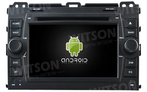 Buy cheap 7" Screen OEM Style With DVD Deck For Toyota Land Cruiser Prado 120 2004-2009 Multimedia Stereo from wholesalers