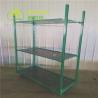Buy cheap Hot Galvanized Dutch Flower Trolley Display Rack Flower Trolley Shelf from wholesalers