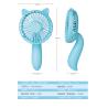 Buy cheap Stepless Speed Mermaid Mini Portable Rechargeable Fan AG19 from wholesalers