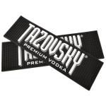 Custom Flexible Soft PVC Rubber Silicone Bar Mat, Rubber Bar Coasters Spill Mat
