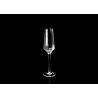 Buy cheap Hexagon 210ml Tulip Lead Free Crystal Champagne Glasses Slim Stem from wholesalers