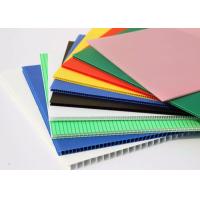 Buy cheap 1220x2440mm Polypropylene Corrugated Plastic Sheets For Box Packaging product