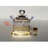 Buy cheap P4-Arabia Exquisite Imitation metal base Louhua Lily Sugar bowl from wholesalers