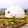 Buy cheap hot sale PVC fabric transparent wedding party camping geodesic dome tent house from wholesalers