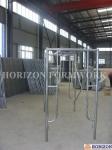 Walk Thru Steel Frame Scaffolding Slide Lock High Bearing Capacity 5' X 6'4''