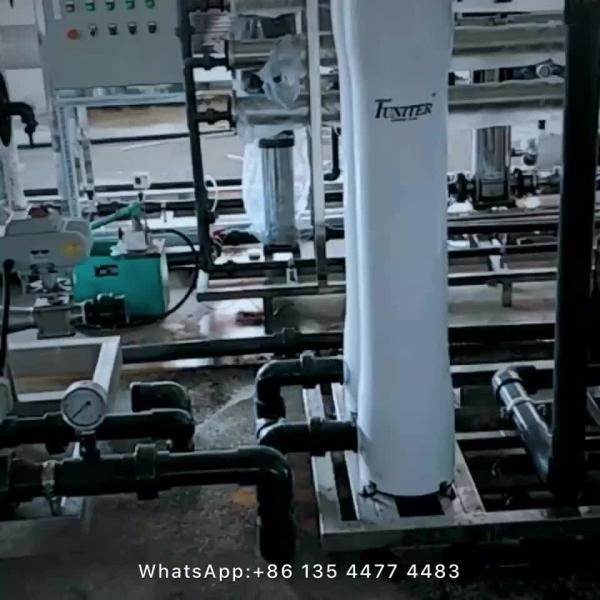 Buy cheap PLC Brackish Water Water Filtration System For Well Water RO system Desalination from wholesalers