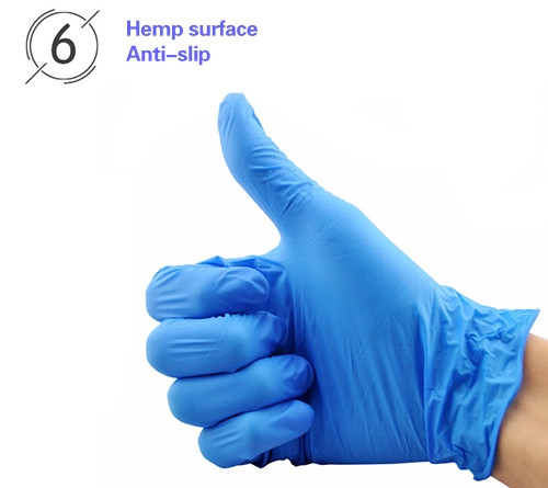 Surgical Blue Nitrile XL 100Pcs Disposable Protective Gloves