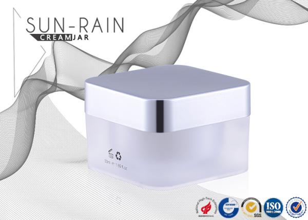 Buy cheap 5ml 30ml 50ml Plastic cream jars luxury cosmetic jars PMMA material SR-2374 from wholesalers