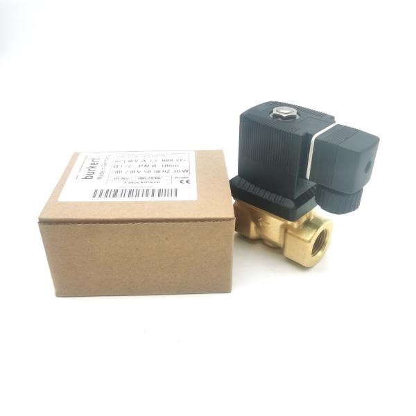 Buy cheap BURKERT 00137538 Solenoid Valve 6013 Type Direct Acting G1/4 Inch Normally Closed 24VAC 8W 0~25Bar from wholesalers