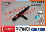 DENSO Diesel Fuel Injector 295050-0720 6252-11-3100 For Komatsu SAA6D125E-6A/6B