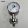 Buy cheap SS316L Diaphragm Seal Pressure Gauge Liquid Filled Anti Corrosive from wholesalers