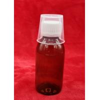 Buy cheap Full Set Pet Plastic Bottles , Liquid Packing Pharmacy Pill Bottles With Cap / product