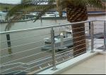 Popular Stainless Steel Balustrade Systems , Stainless Steel Garden Railings
