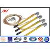 Buy cheap 0.254mm 0.33mm Copper Ground Rod Cover With Clamps Trong Corrosion Resistance from wholesalers