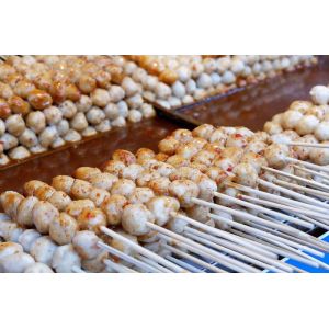 Automatic Soft Candy Meat Balls Icecream Stick Inserting Machine