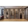Buy cheap Fadior Custom Walk-In Closet Contemporary Design And Durability In Stainless Steel With Dressing Area from wholesalers