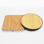 Qi Wooden Wireless Charger 10W With 2-10mm Charging Distance