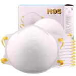 Disposable Cup FFP2 Mask , Construction Safety Mask With Adjustable Aluminum