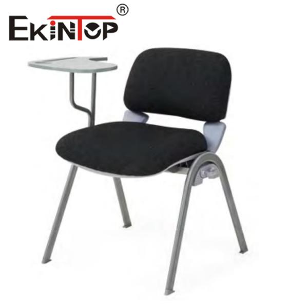 Multipurpose Training Room Chairs , Stackable Conference Chair With Writing