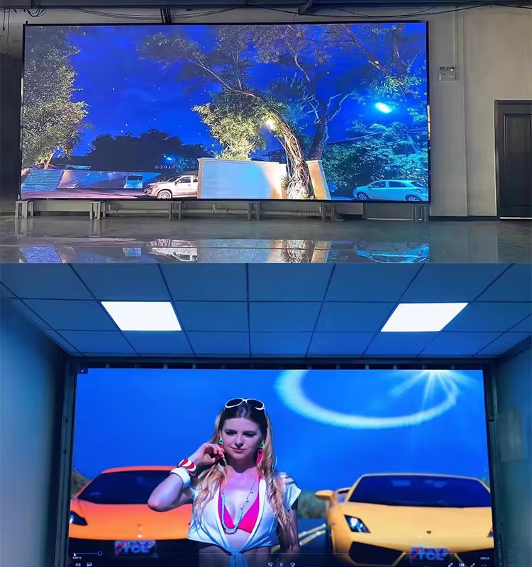 Indoor LED Advertising Screen P2.6 High Resolution LED Panel Display for Supermarkets