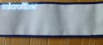 Textiles Microfiber Wet Mop Pads Blue Twisting Fabric 13*47cm High Aborbent