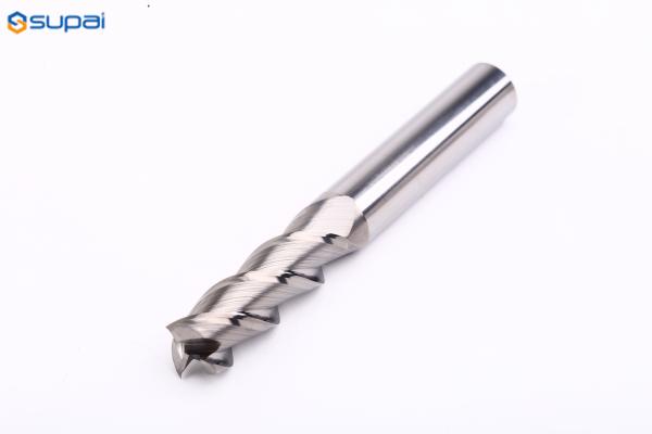 Buy cheap Carbide End Mill for Aluminum Cutting Tools 3Flute DLC Coating Available CNC Machining from wholesalers