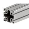 Buy cheap T / V Slotted Aluminum Extrusion Anodic Oxidation 100 - 200 Series 8 - 100100 from wholesalers
