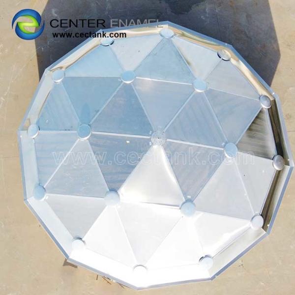 Center Enamel can Provide Aluminum Dome Roofs for South Africa Crude Oil Storage