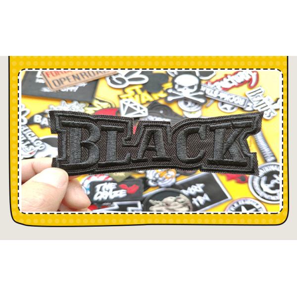 Wholesale plain color iron on embroidery letter patches for jerseys hoodie