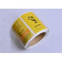 Buy cheap Spot UV 3d logo full color printing labels roll for wine bottle packaging product
