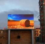 P4mm Outdoor Advertising Led Display Full Color 6000cd Brightness 2 Years