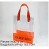 Buy cheap Vinyl Transparent PVC Gusset Bag Plastic Tote Shopping Bag For Packaging TPU Laser Makeup Handbag PVC Cosmetic Shopping from wholesalers