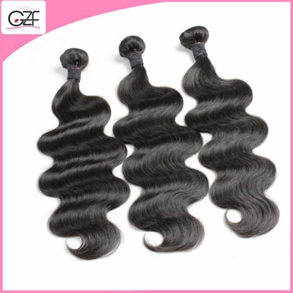 Buy cheap Double Drawn Full End Body Wave Natural Color Top Quality Malaysian Virgin Hair Water Wave from wholesalers