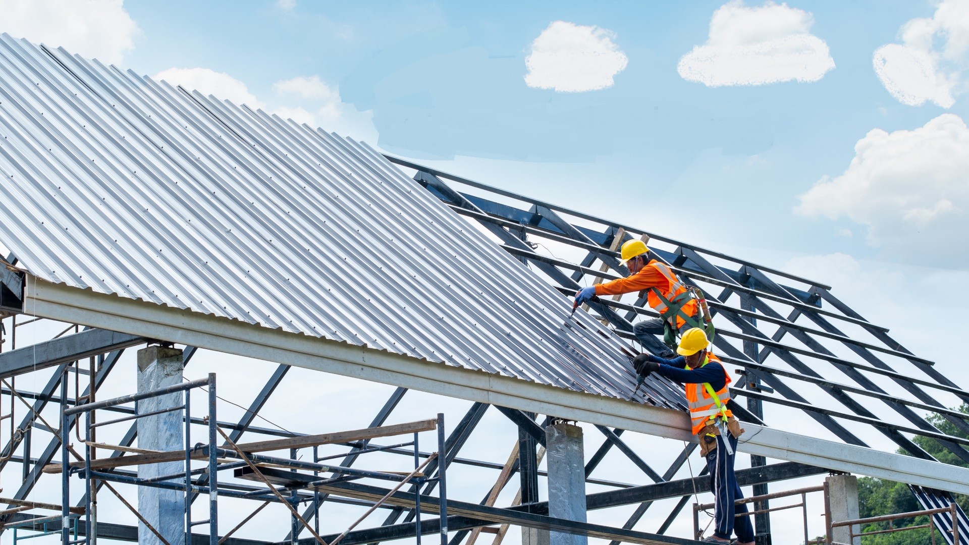 AZM120 ASTM A792M S350GD 55% Aluzinc Steel AFP Galvalume Steel 0.48*1219 GL Roof Panels Stone Coated Tiles Villa Roof