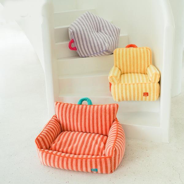 Buy cheap Autumn Winter Striped Dog Sofa Bed Removable Washable Pet House Soft Cushion from wholesalers