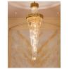 Buy cheap Large Top Long Crystal Led Chandeliers Hotel Hall Living Room staircase chandelier(WH-CY-179) from wholesalers