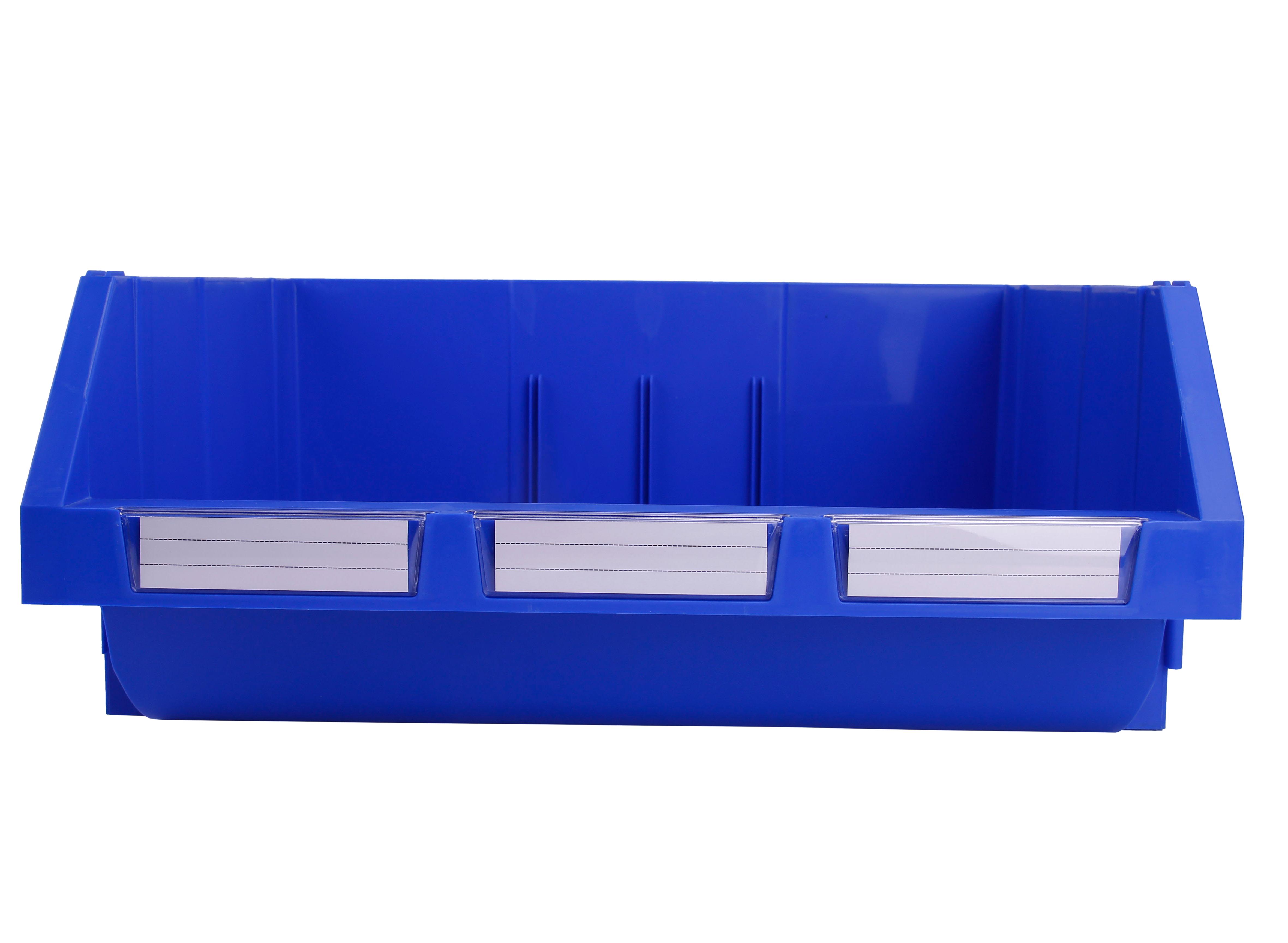 Shelving Organize Bin Box Internal Size 392x334x94mm Foldable Storage Bins for Bolts