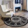 Buy cheap Circular Crystal Velvet Living Room Rugs Modern Thickened Bathroom Non Slip Mat from wholesalers