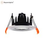 Round Recessed ip67 SMD Led Fire Rated Bathroom Downlights 6w