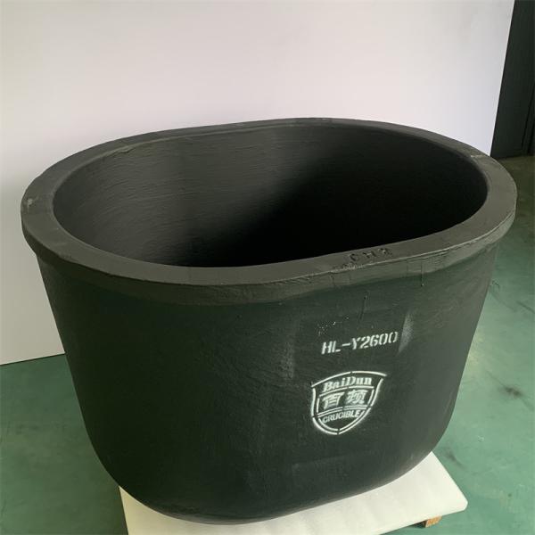 Buy cheap Graphite Materials Thermal Expansion Coefficients Metal Melting Silicon Carbide Graphite Oval Type Crucible from wholesalers