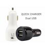 Buy cheap Dual USB Port Fast Car Charger 5V / 3.1A Built - In IC Chip / Safety Fuse from wholesalers