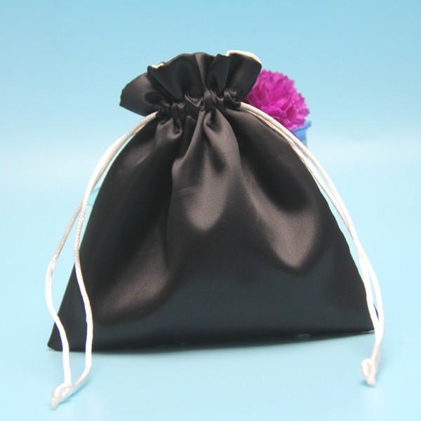 Buy cheap Security Soft Drawstring Bag , Hot Stamping Surface Handling Satin Shoe Bag from wholesalers