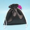 Buy cheap Security Soft Drawstring Bag , Hot Stamping Surface Handling Satin Shoe Bag from wholesalers