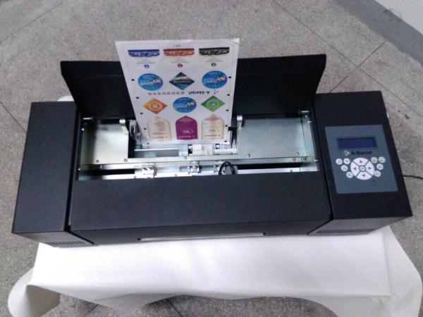 Buy cheap A4 Size Paper Sticker Cutter Auto Feeding System For Food/Wine Labels Making from wholesalers