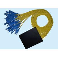 Buy cheap High Reliability 1*32 Fiber Optic PLC Splitter / Optical Fibre Couplers product