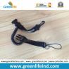 Buy cheap Black Bungee Spiral Cord Lanyard with Heavy Webbing Safety Belt from wholesalers