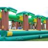 Buy cheap Attractive Adult Inflatable Slip N Slide With Pool Fireproof 3 Years Warrenty from wholesalers