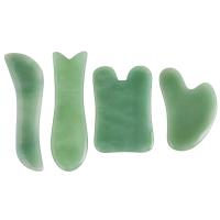 Buy cheap Green Aventurine stone Gua Sha Body Massage Jade Gua Sha board product